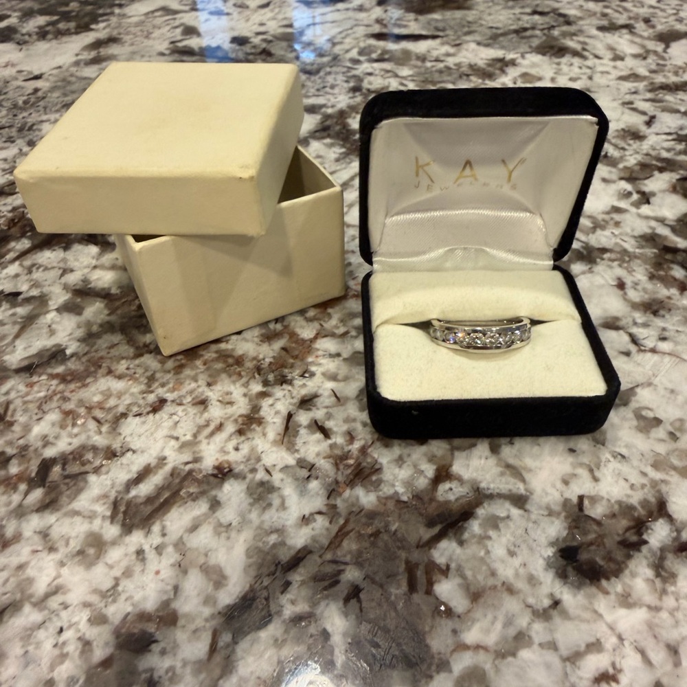 Diamond Anniversary Band 1/2 ct tw 14K White Gold